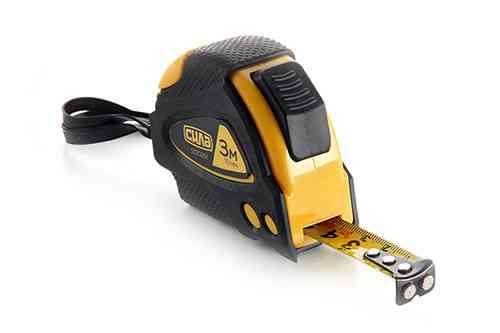 Рулетка гумова Стандарт «Супермагніт» з автостопом 3 м х 16 мм СІЛА Рівне