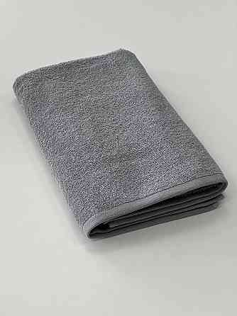 Рушник махровий Ideal Textile однотонний 50х90 см 360 г/м2 (56861134) Для рук та обличчя, сірий Чернівці