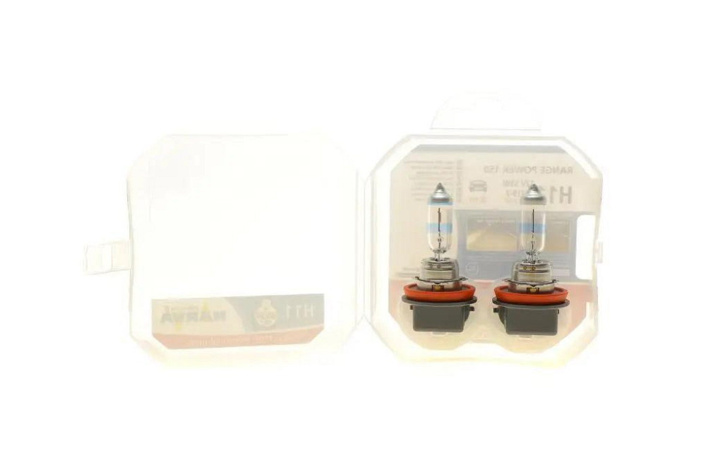 Комплект галогенових ламп NARVA H11 RANGE POWER +150% 55W 12V PGJ19-2 (2 шт) 481012100 Харків - фото 2