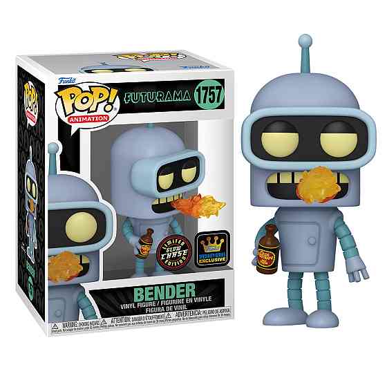 Ігрова фігурка Funko POP! Серії Футурама - Бендер (w/CH(GW)) Дніпро