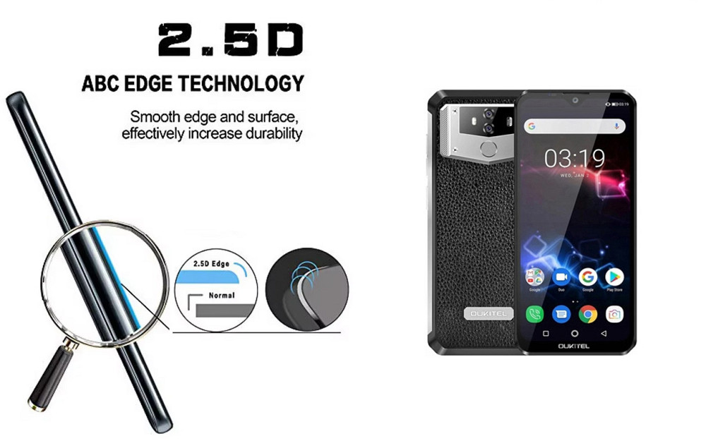 Захисне скло ArmorGlass для Oukitel K12 – стійке до подряпин та ударів Київ - фото 2