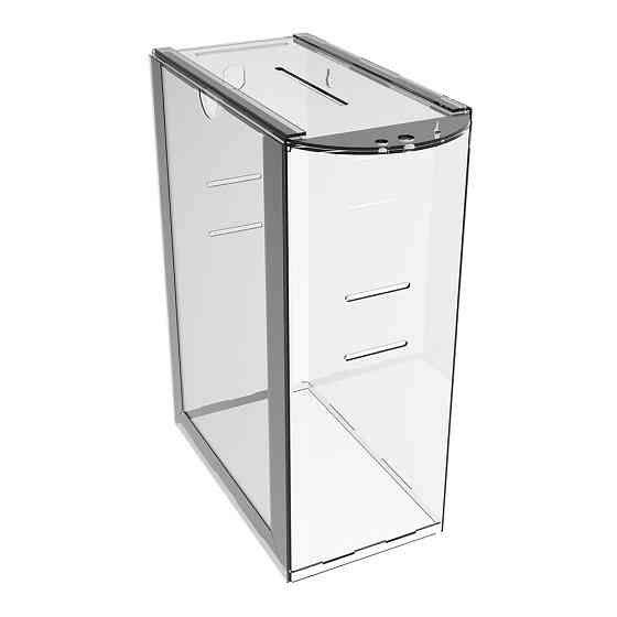 Скринька для пожертв EKOSTAR 215х120х300мм з прорізами під ремінь та кишенею А4 Київ