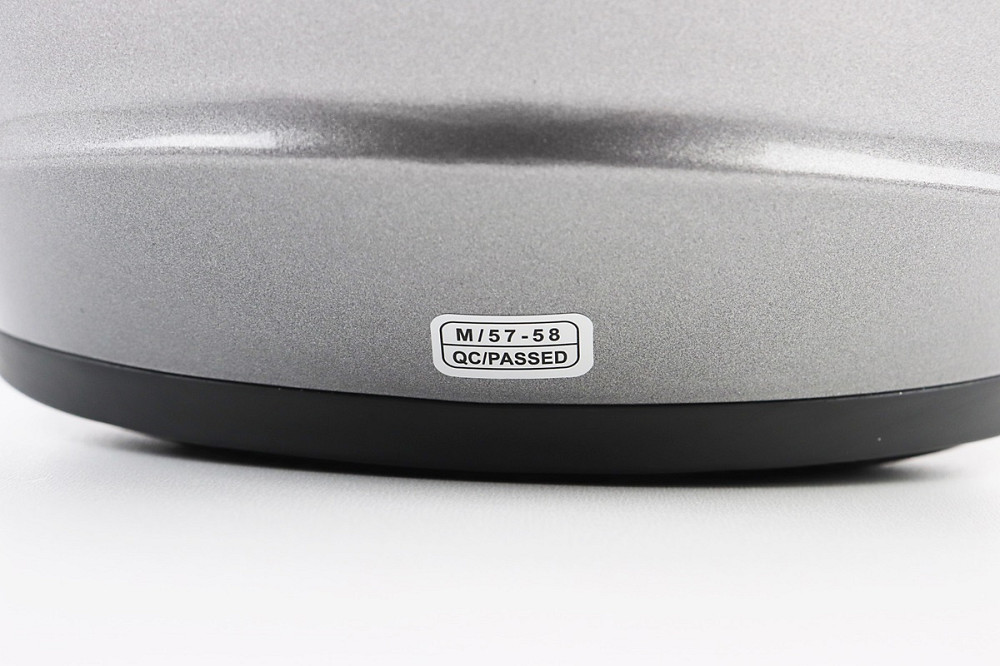 Шолом модуляр, закритий з відкидним підборіддям+відкидні окуляри BLD-159 М (57-58см), СІРИЙ глянець Київ - фото 8