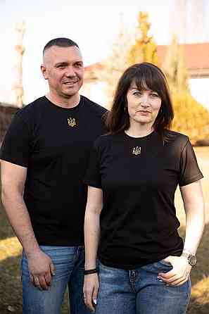 Футболка с вышивкой,мужская