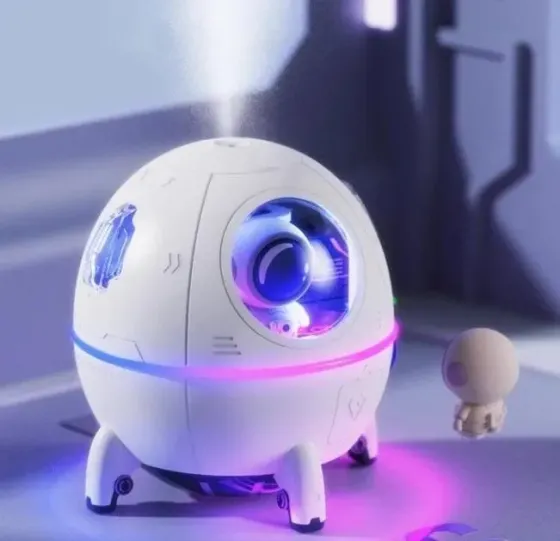 Увлажнитель – аромадиффузор Humidifier Астронавт 2в1 220мл с подсветкой Коломыя