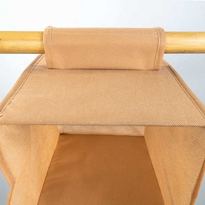 Подвесные полочки органайзер для хранения вещей 62x20x30 см M HP-M (Бежевый) Сумы - изображение 6