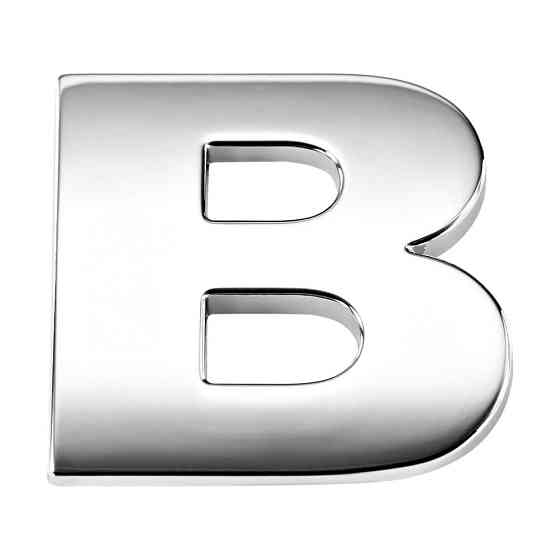 Наклейка 3 см Буква B Киев