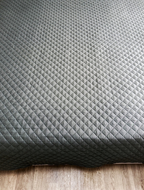 Ecotton Покривало Ecotton 200х220 см антиалергенне з полісатину сірого кольору Nid Grey Киев - изображение 5