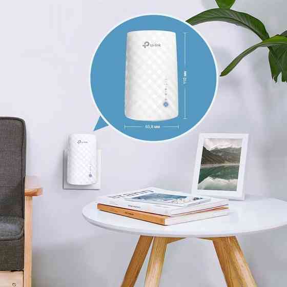 Точка доступу TP-Link RE190 (AC1733, 3 антен, підсилювач Wi-Fi сигналу) розетка Харків
