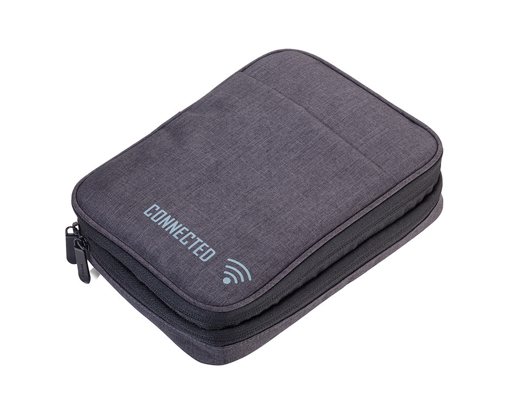 Органайзер дорожный Troika Connected полиэстер Серый Винница - изображение 3