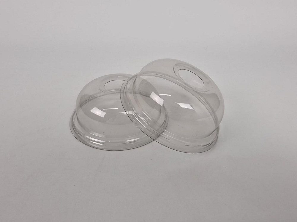 Крышка купольная с отверстием для стакана РЕТ (320,420,350NEW,250NEW,500NEW) NEW (новая) (100 шт) Харьков - изображение 3