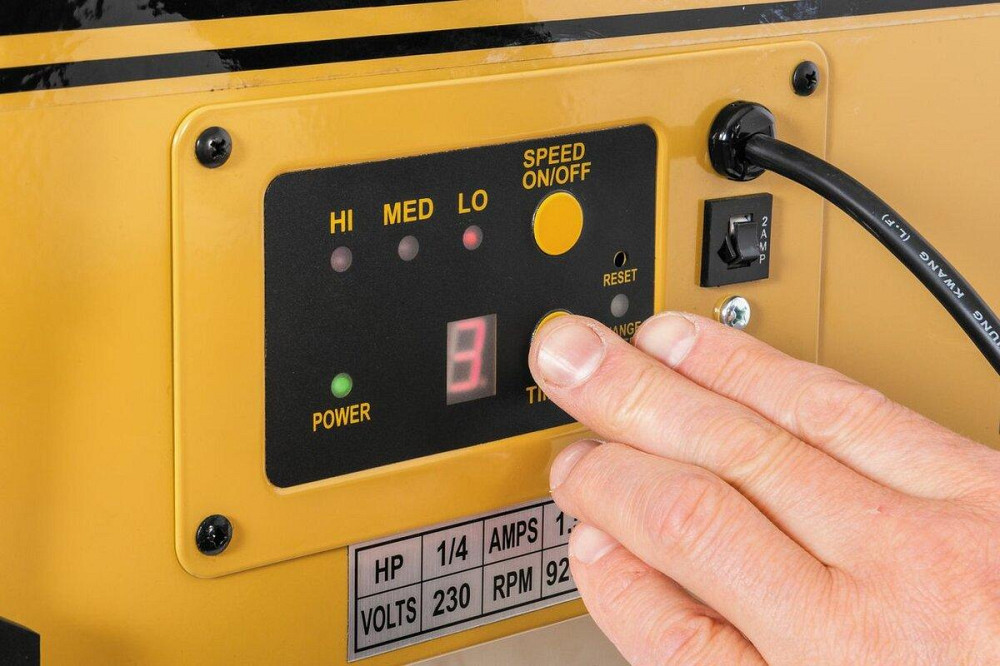 Блок фільтрації повітря POWERMATIC PM1200 : 230В 0,23(0,19)кВт. прод. 1140 1320 и 1620 м³/г. 5 мкм Одеса - фото 8