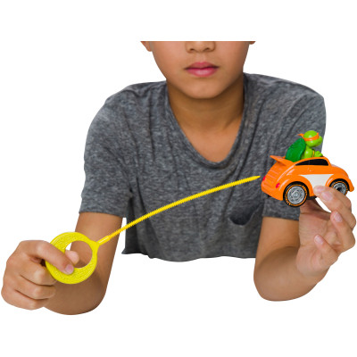 Ігровий набір Funrise TMNT Черепашки-ніндзя класичні Гонщик з лаунчером Мікеланджело (71018) Вінниця - фото 2