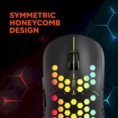 Мышка Canyon Haster GMW-18 Wireless Black (CND-SGMW18) Винница - изображение 7