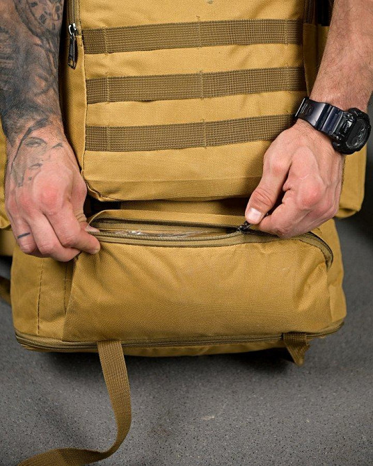 Милитари рюкзак baksik  coyot ПП4726 Одесса - изображение 8