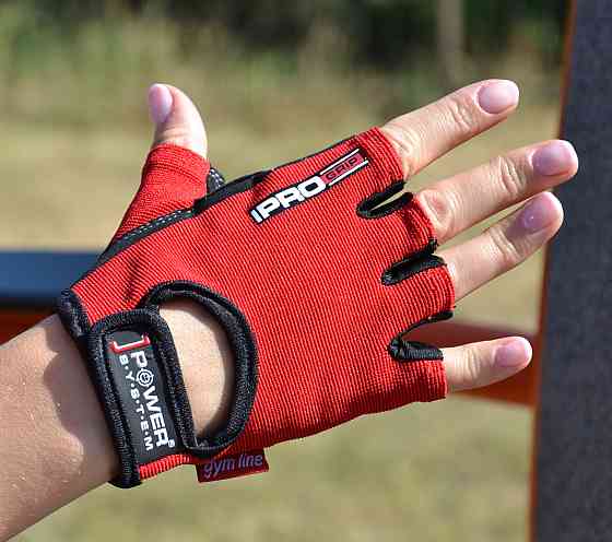 Рукавички для фітнесу Power System PS-2250 Pro Grip Red L Каменское