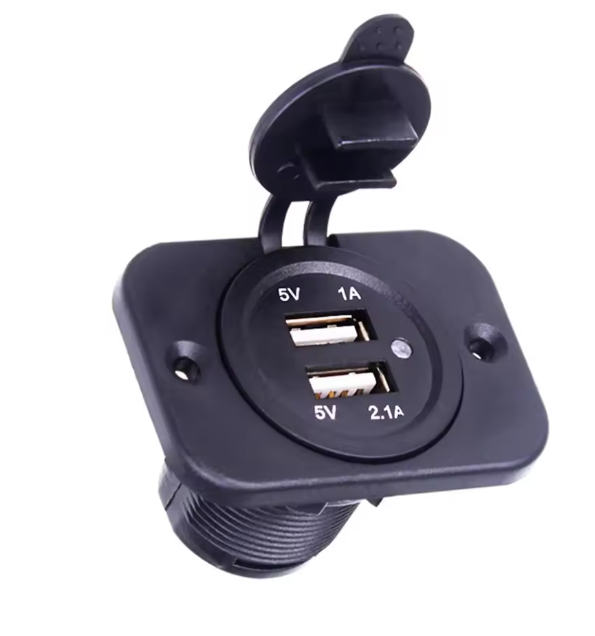 Автомобільний USB зарядний пристрій у прикурювач Київ - фото 12