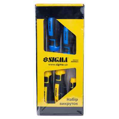 Набір викруток Sigma 5шт CrV Mega (4009021) Вінниця
