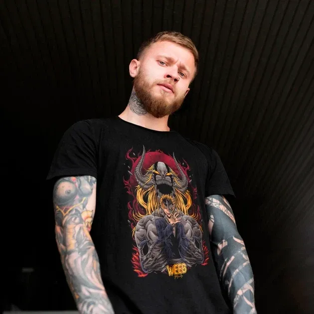 Футболка чоловіча з  принтом Блич WEBB Розмір 48 Anime0037 Дніпро - фото 3