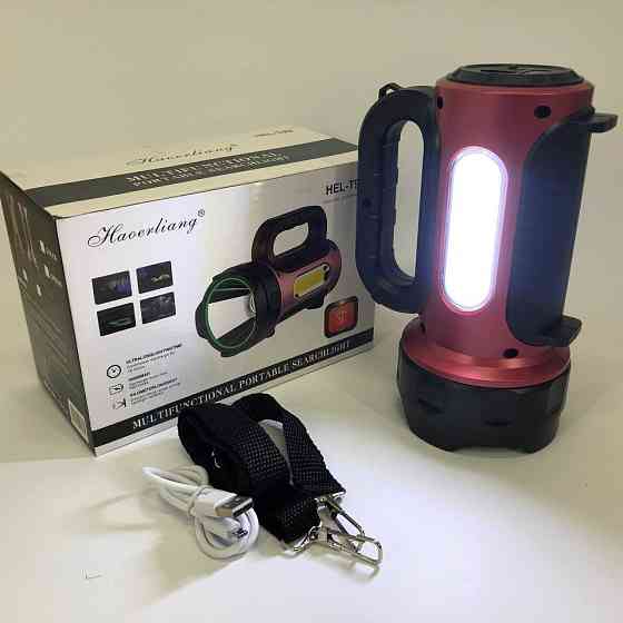 Кемпинговый фонарь c power bank, Кемпинговый переносной аккумуляторный фонарь светильник KD-78 Львов
