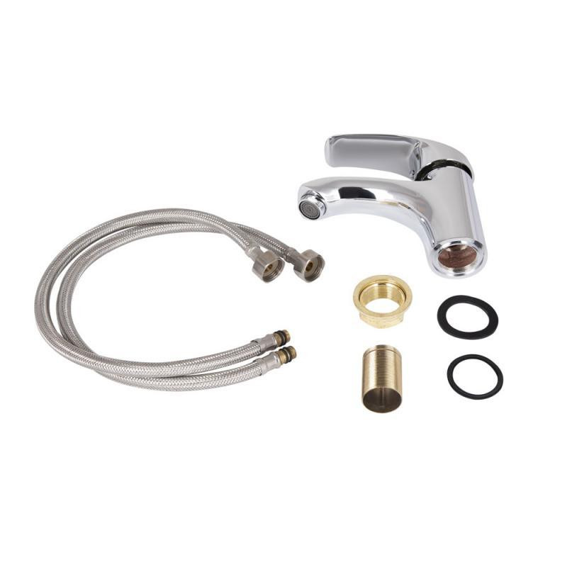 Смеситель Lidz Mars 001F (k40) LDMAR001CRM34871 для раковины, однорычажный, низкий, латунь, Chrome Харьков - изображение 5