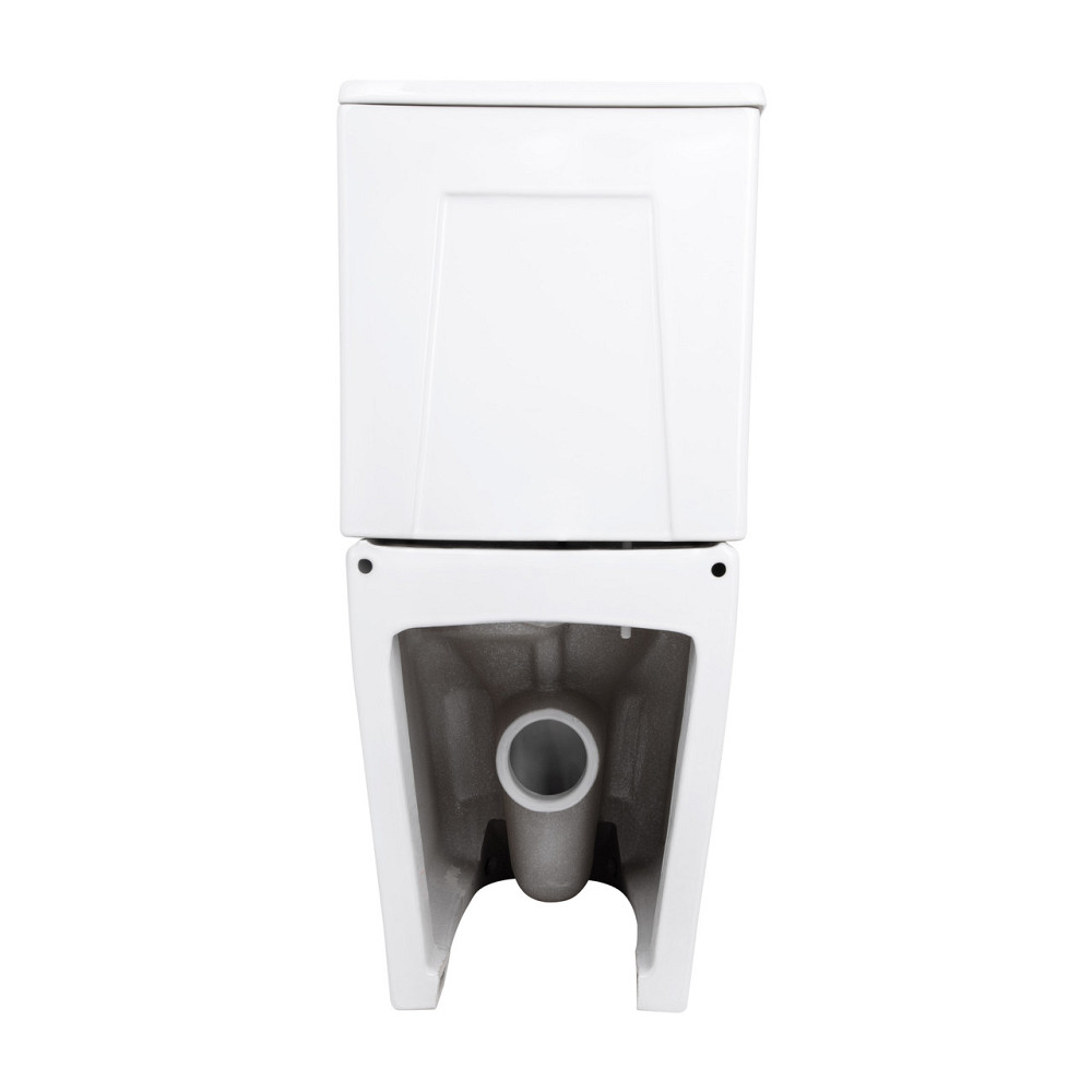 Унітаз підлоговий Qtap Arvin Ultra Quiet 630×350×795 мм із сидінням Soft-close, White QTARV27W49259 Київ - фото 7