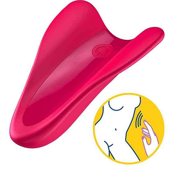 Вибратор на палец Satisfyer High Fly Red Sex Aura Киев