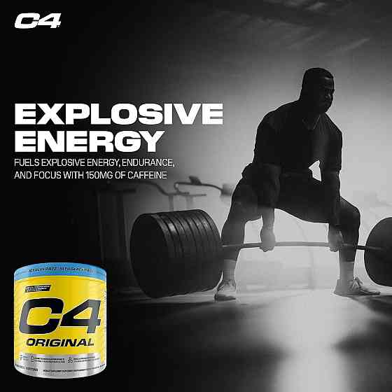 Передтренувальний комплекс Cellucor INT C4 30 serv 190 gram (Blue Raspberry) Луцьк