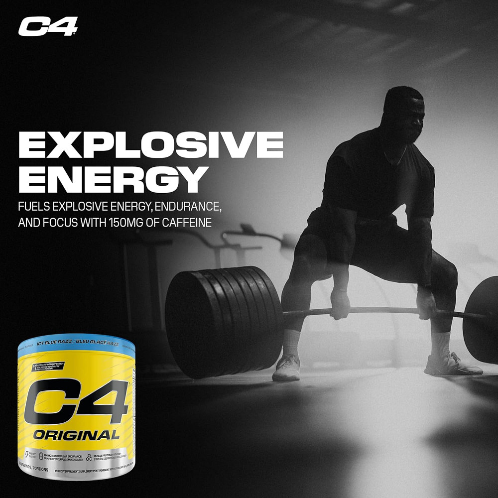Передтренувальний комплекс Cellucor INT C4 30 serv 190 gram (Blue Raspberry) Луцьк - фото 3