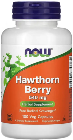 Боярышник Now Foods Hawthorn Berry 100 вег капс Киев