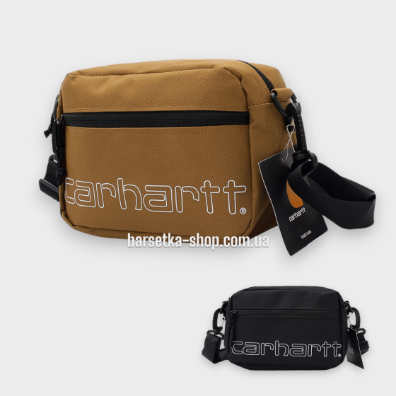 Сумка через плечо Carhartt 24х16х7 коричневый Запорожье
