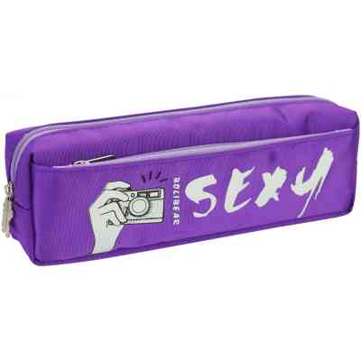 Пенал Cool For School 2 відділення Пурпурний (B-8690-purple) Вінниця