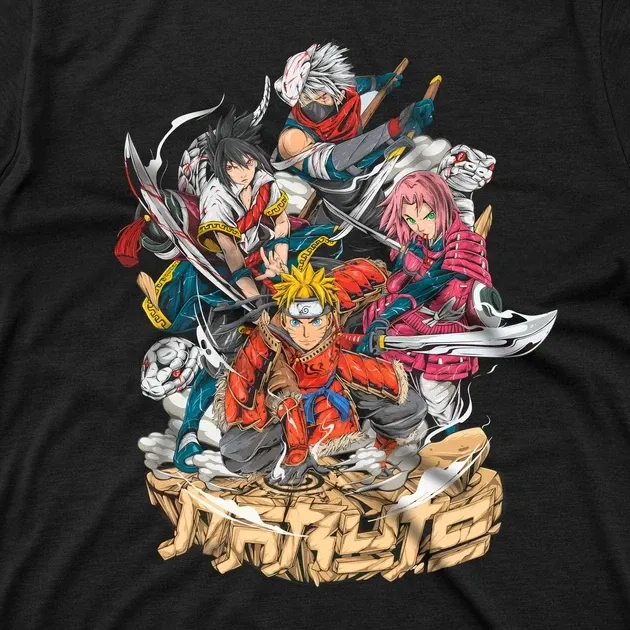 Футболка для подростка мальчика с принтом Наруто Команда 7 Размер 160 Anime10054 Днепр - изображение 4