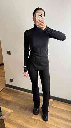 Жіночий теплий базовий костюм двійка ангора рубчик Одеса