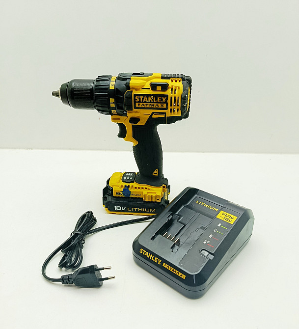Акумуляторний дриль-шуруповерт Stanley Fatmax FMC600D2 (Б клас) Луцьк - фото 1