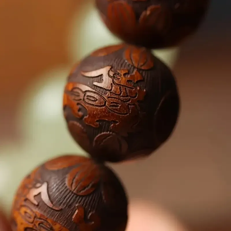 Молитовні чотки з сандалового та грушевого дерева для молитви й медитації Київ - фото 6