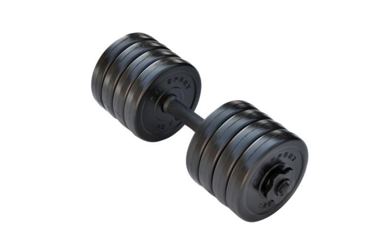 Гантель наборная Одна Long на 10 кг с ABS покрытием Гантели, гири, штанги и диски композитные Киев - изображение 4