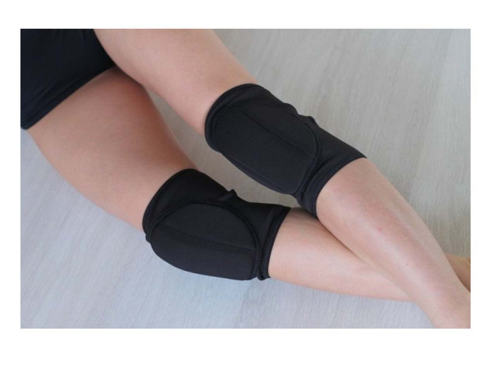 Наколінники для спорту танців, спорту та гімнастики PF Розмір XL NK-001 чорні Бровари - фото 1