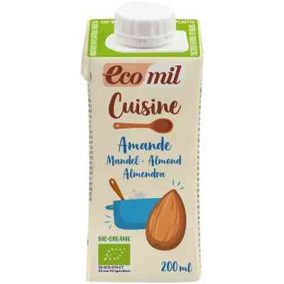 Сливки Ecomil Органические растительные из миндаля для приготовления 200 мл. (230047) Винница
