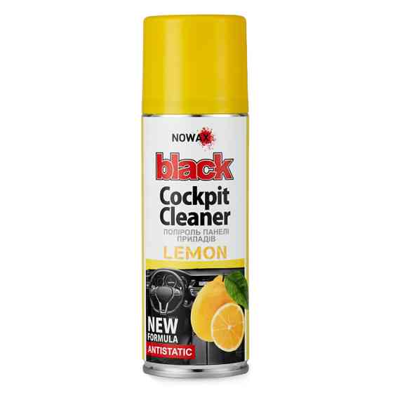 Полироль для панели приборов Nowax Cockpit Cleaner Spray Лимон, 200мл Львов