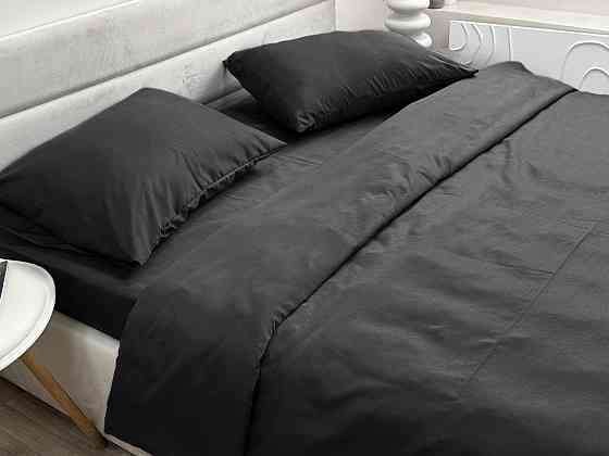 Комплект наволочок Ecotton 50х70 см 2 шт чорного кольору Black Коломия