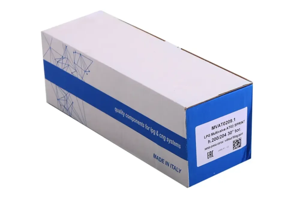 Мультиклапан ГБО для внутр. тор-го баллона H200мм 30° Tomasettо с катушкой Винница - изображение 3