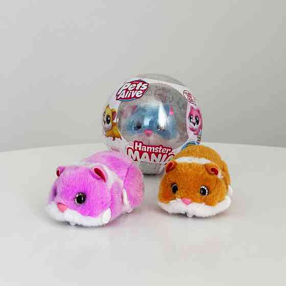 Інтерактивна м'яка іграшка S1 - Кумедний хом'ячок (рожевий) Днепр