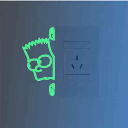 Світна наклейка "Сімпсони" Київ