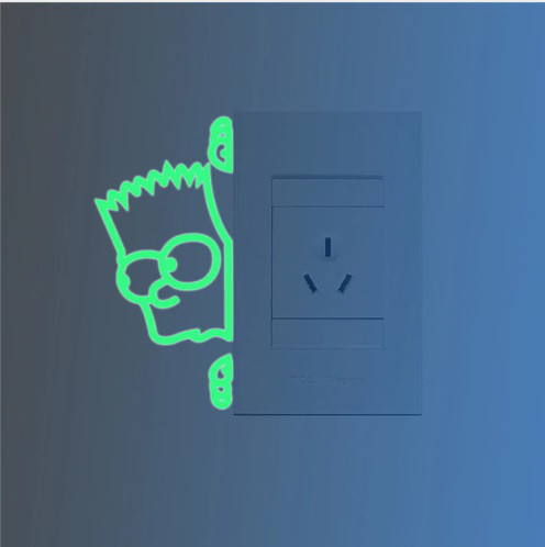 Світна наклейка "Сімпсони" Київ - фото 1