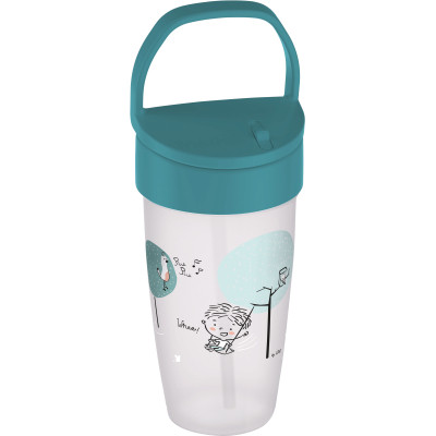 Поильник-непроливайка Lovi Lovely Boy с силиконовой трубочкой 350 мл (35/355boy) Винница - изображение 1