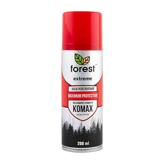 Спрей-репелент Forest Extreme від усіх літаючих та повзаючих комах 200мл аерозоль Львів