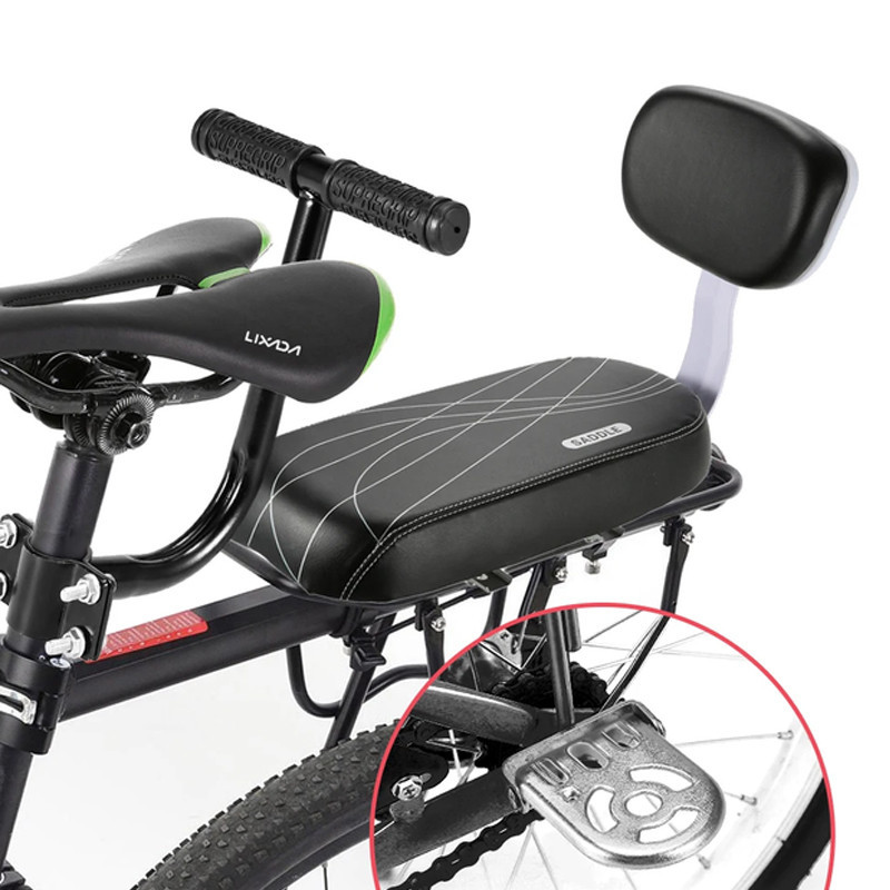 Набор Детское сиденье на велосипед с велосипедным багажником Бровары - изображение 2