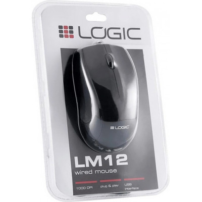 Мышка Logic concept LM-12 USB Black (M-LC-LM12) Винница - изображение 6