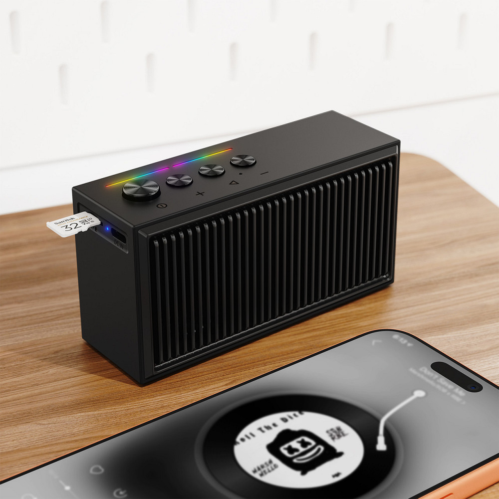 Портативна колонка ACEFAST K9 Go portable wireless speaker Black Одеса - фото 7